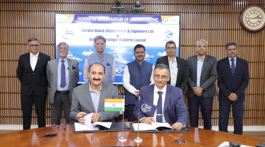 GRSE-KSSL Collaboration Charts New Course for Self-Reliant Maritime Innovation